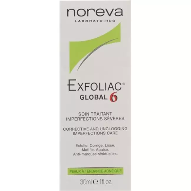 Exfoliac Global 6 Akne крем в тюбике 40мл