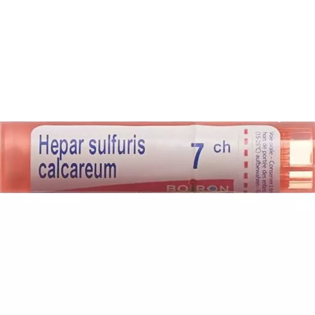 Boiron Hepar Sulfuris Calcareum в гранулах C 7 4г Boiron Hepar Sulfuris Calcareum в гранулах C 7 4г