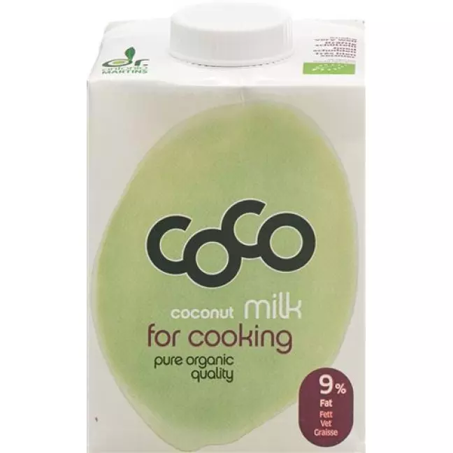 COCO MILK ZUM KOCHEN BIO COCO MILK ZUM KOCHEN BIO