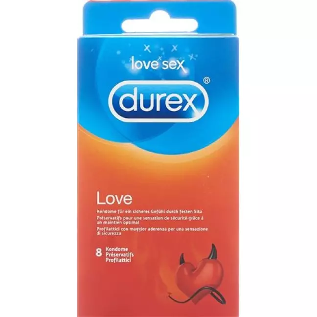 Durex Love Praservativ 8 штук Durex Love Praservativ 8 штук