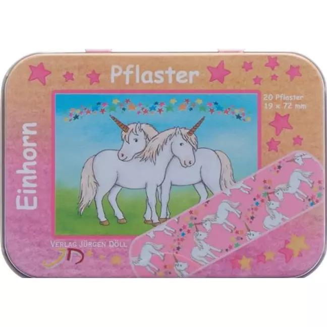 Doell Heftpflaster 19x72мм Einhorn доза 20 штук