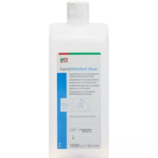 L&R HANDDISINFECT BLUE FL