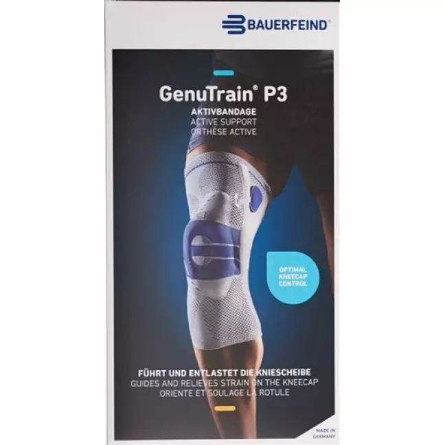 GenuTrain P3 активная повязка Knie размер 4 Links Titan