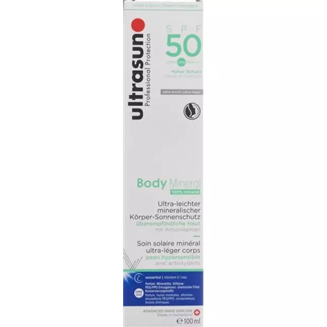 ULTRASUN BODY MINERAL SPF50