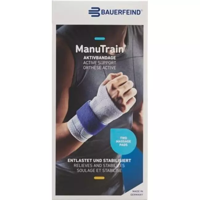 ManuTrain активная повязка Handgelenk размер 2 Links Titan ManuTrain активная повязка Handgelenk размер 2 Links Titan
