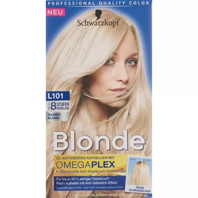 SCHWARZKOPF BLONDE L101 PLATIN SCHWARZKOPF BLONDE L101 PLATIN