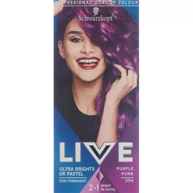 LIVE COL ULT BRIGHT 94 PU PUNK LIVE COL ULT BRIGHT 94 PU PUNK