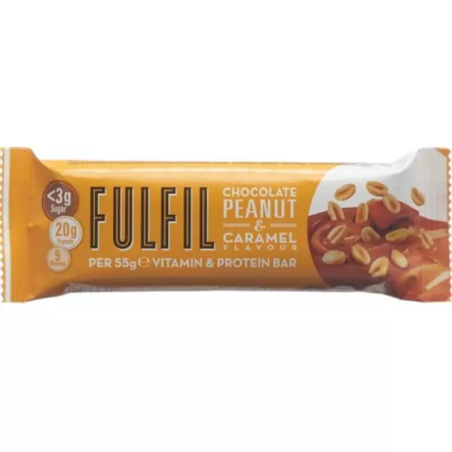 FULFIL RIEGEL PEANUT & CARAMEL FULFIL RIEGEL PEANUT & CARAMEL