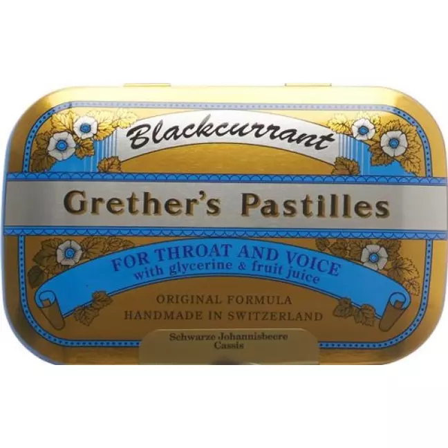 Grether’s Pastilles Blackcurrant 110г Grether’s Pastilles Blackcurrant 110г