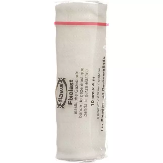 Flawa Fixelast марлевый бинт 4мX10см Weiss Cellux Flawa Fixelast марлевый бинт 4мX10см Weiss Cellux