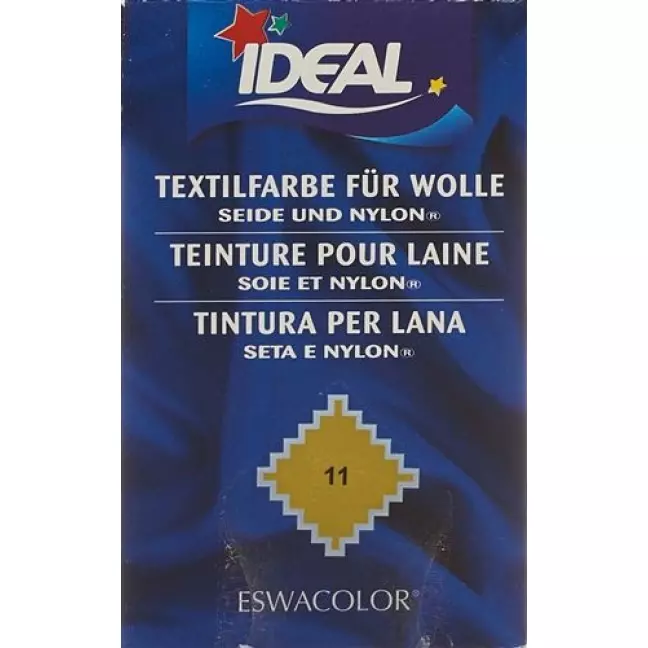 Ideal Wolle Color No11 Goldgelb 30г Ideal Wolle Color No11 Goldgelb 30г