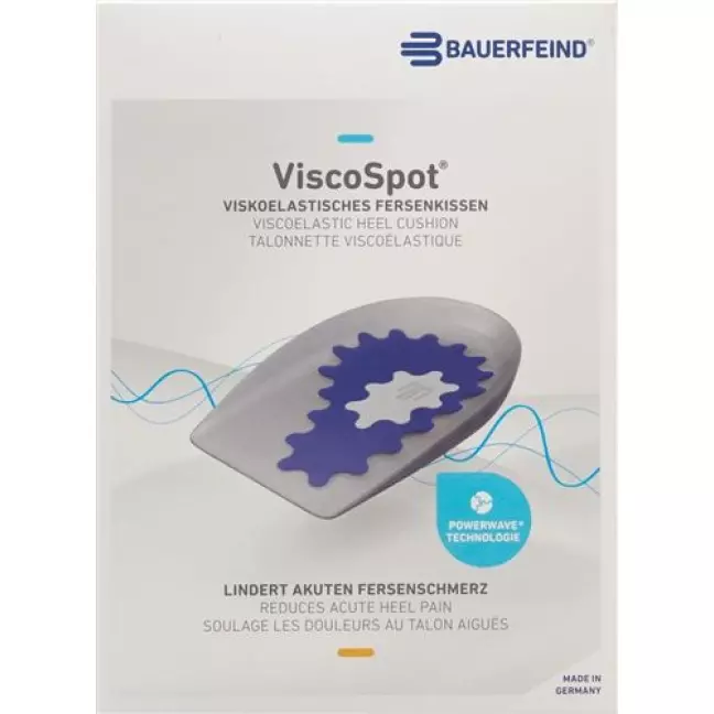 ViscoSpot Fersenkissen Rechter + Linker Fuss Grosse 2 ViscoSpot Fersenkissen Rechter + Linker Fuss Grosse 2