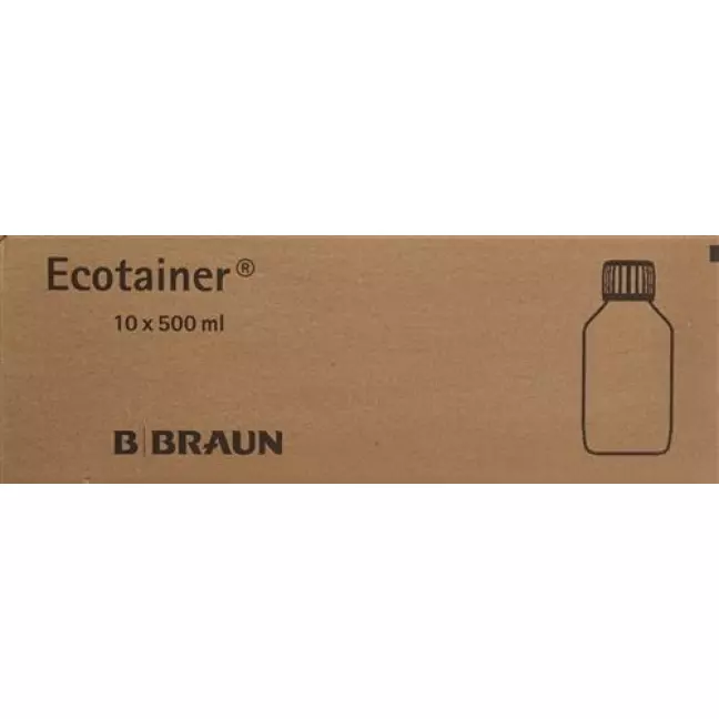 Aqua Dest Braun Spullosung 10 Flaschen 500мл Aqua Dest Braun Spullosung 10 Flaschen 500мл