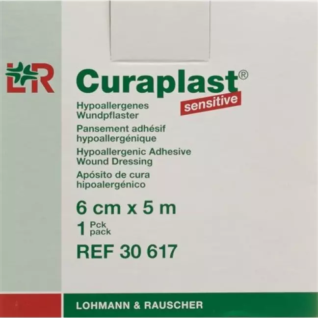 Curaplast Sensitiv повязка для ран 6смx5m телесный цвет рулон Curaplast Sensitiv повязка для ран 6смx5m телесный цвет рулон