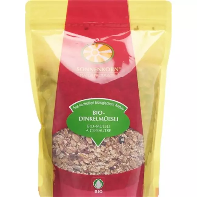 SONNENKORN DINKELMUES BIO KNOS SONNENKORN DINKELMUES BIO KNOS