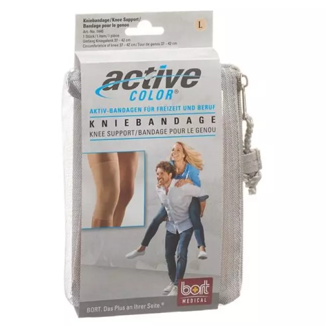 Bort Aktive Color Kniebandage размер S -32см Hautfarbe Bort Aktive Color Kniebandage размер S -32см Hautfarbe