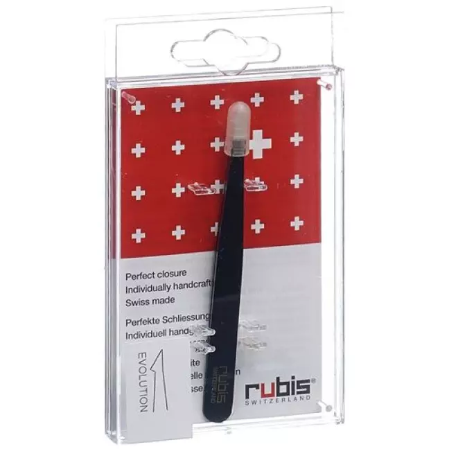 RUBIS PINZ EVOLUT SCHWARZ INOX