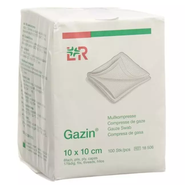 Flawa Gazin Faltkompressen 10x10см 8-fach не стерильный 100 штук Flawa Gazin Faltkompressen 10x10см 8-fach не стерильный 100 штук