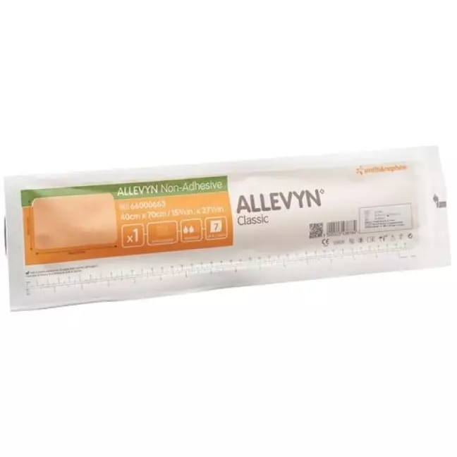 Allevyn Неадгезивная повязка для ран 40х70см 2 шт.