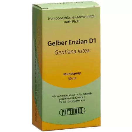 Phytomed Gemmo Gelber Enzian жидкость D 1 30мл Phytomed Gemmo Gelber Enzian жидкость D 1 30мл