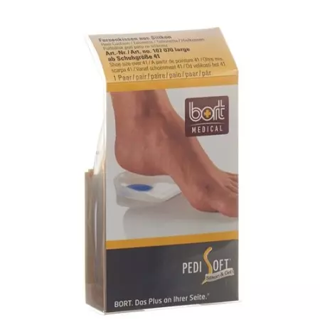 Bort Pedisoft Fersenkissen L +41 м Softspot 2 штуки Bort Pedisoft Fersenkissen L +41 м Softspot 2 штуки
