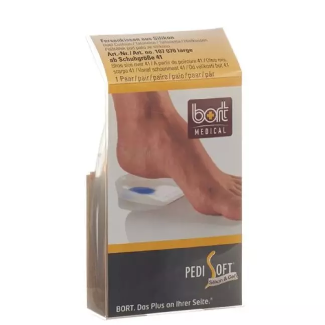 Bort Pedisoft Fersenkissen L +41 м Softspot 2 штуки Bort Pedisoft Fersenkissen L +41 м Softspot 2 штуки