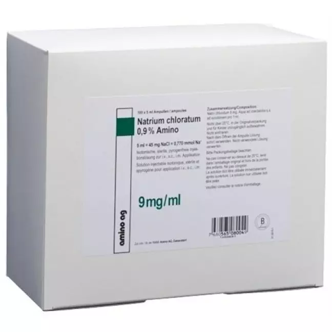 Nacl Amino 0.9% 100 Ampullen 5 ml Nacl Amino 0.9% 100 Ampullen 5 ml