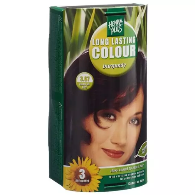 Henna Plus Long Last Colour 3.67 Burgund Henna Plus Long Last Colour 3.67 Burgund
