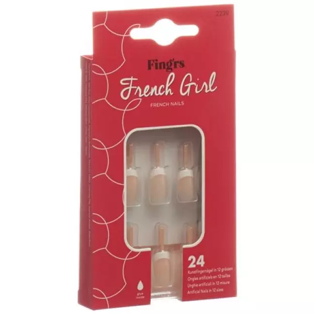Fingrs kunstliche Nagel French Girl Sporty Fingrs kunstliche Nagel French Girl Sporty