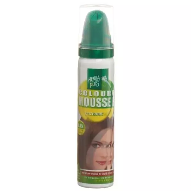 Henna Plus Colour Mousse Hazelnut 6.35 75мл Henna Plus Colour Mousse Hazelnut 6.35 75мл