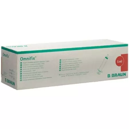 Omnifix Spritze 5мл 100 штук Omnifix Spritze 5мл 100 штук