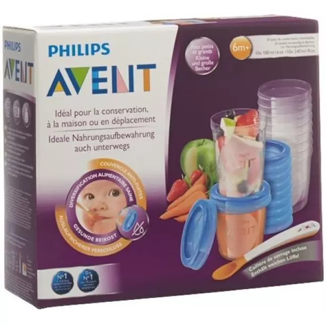 Avent Philips Via Gourmet Set Avent Philips Via Gourmet Set