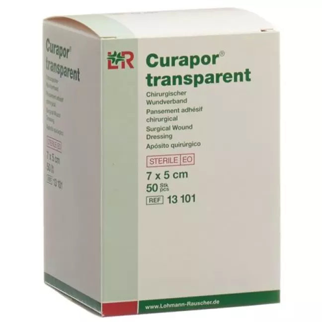 CURAPOR WUNDVERBAND 7X5CM TRAN