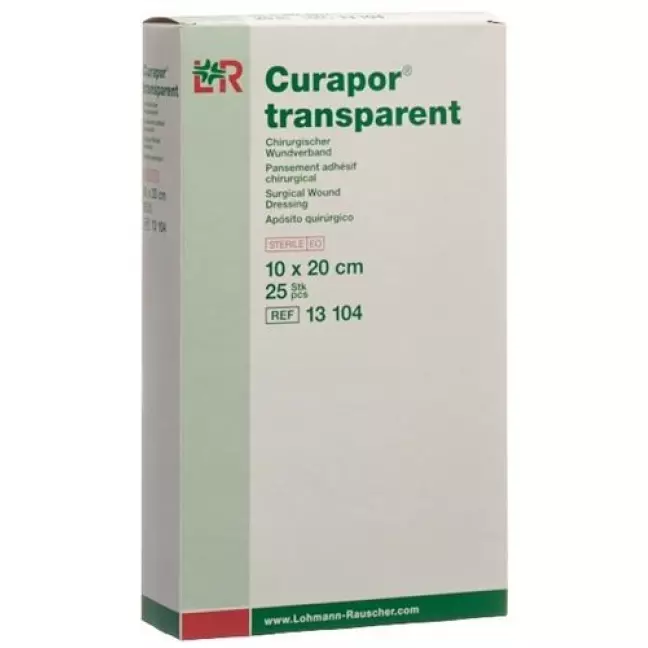 CURAPOR WUNDVERBND 10X20CM TRA CURAPOR WUNDVERBND 10X20CM TRA