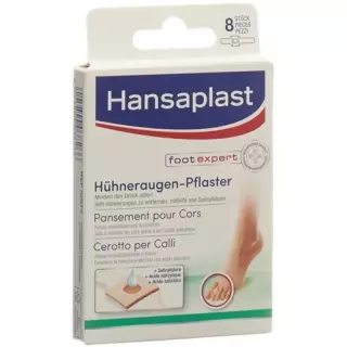 Hansaplast foot expert пластырь для мазолей на ногах 8 штук