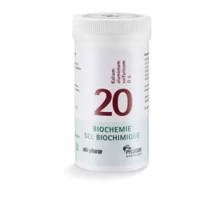 Pflueger Schussler Nr. 20 Kal Alum Sul в таблетках, D 6 100