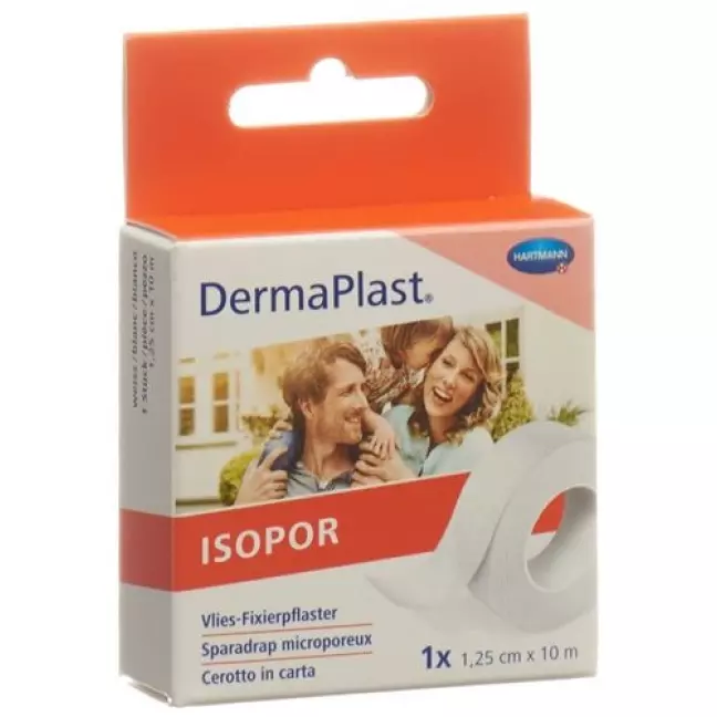 Dermaplast Isopor фиксирующий пластырь 10мX1.25см Weiss Dermaplast Isopor фиксирующий пластырь 10мX1.25см Weiss