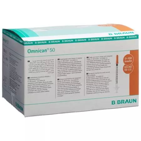Omnican Insulin 50 0.5мл 0.3x12мм G30 Einzel 100 X Omnican Insulin 50 0.5мл 0.3x12мм G30 Einzel 100 X