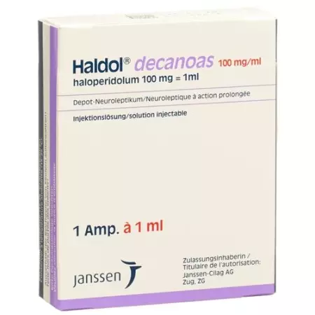 Haldol Decanoas 100 mg/ml Ampulle 1 ml Haldol Decanoas 100 mg/ml Ampulle 1 ml