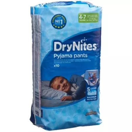 Huggies Drynites Nachtwindeln Boy 4-7jahre 10 штук Huggies Drynites Nachtwindeln Boy 4-7jahre 10 штук