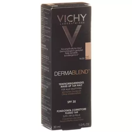 Vichy Dermablend Teintkorrigierendes Make-Up 25 Nude 30мл Vichy Dermablend Teintkorrigierendes Make-Up 25 Nude 30мл