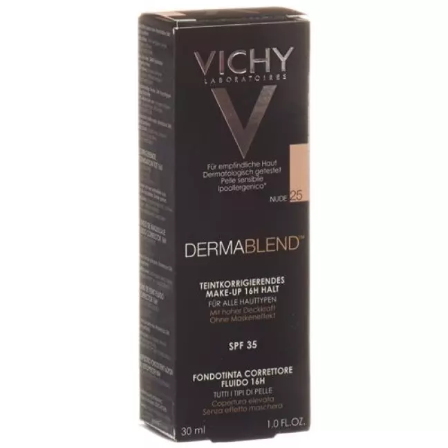 Vichy Dermablend Teintkorrigierendes Make-Up 25 Nude 30мл Vichy Dermablend Teintkorrigierendes Make-Up 25 Nude 30мл