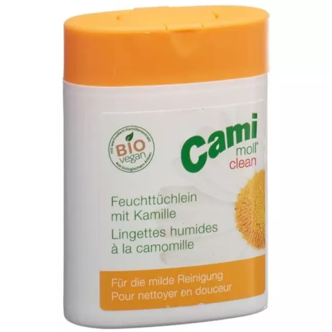 Cami Moll Clean Feuchttucher Box 40 штук Cami Moll Clean Feuchttucher Box 40 штук