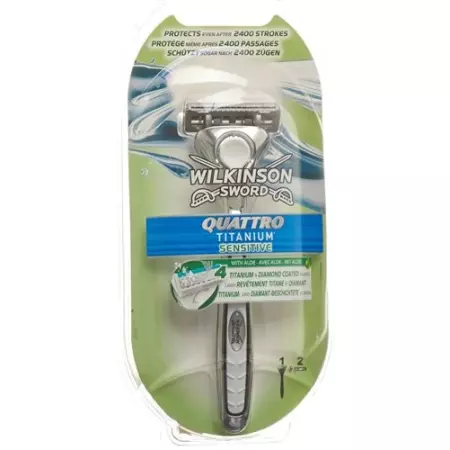 Wilkinson Quattro Titanium Rasierapparat Wilkinson Quattro Titanium Rasierapparat