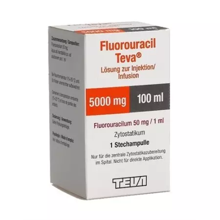 Fluorouracil Teva 5000 mg/100 ml Fluorouracil Teva 5000 mg/100 ml