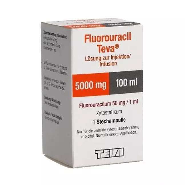 Fluorouracil Teva 5000 mg/100 ml Fluorouracil Teva 5000 mg/100 ml