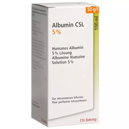 ALBUMIN CSL INF 5% 100ML