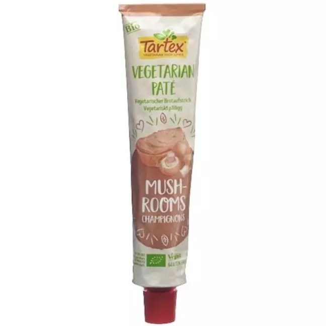 Tartex Champignon Pflanzliche Streichpastete Bio Tube 200г Tartex Champignon Pflanzliche Streichpastete Bio Tube 200г