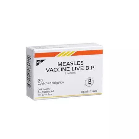 Measles Vaccine Live 0.5 ml Ampulle Measles Vaccine Live 0.5 ml Ampulle