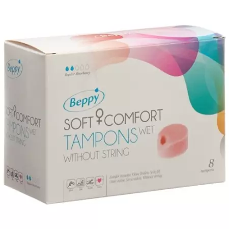 Beppy Soft Comfort Tampons Wet 8 штук Beppy Soft Comfort Tampons Wet 8 штук